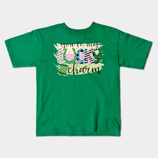 You're my lucky charm sublimation, st. patrick's day gift, Funny st Patricks gift, Cute st pattys gift, Irish Gift, Patrick Matching. Kids T-Shirt